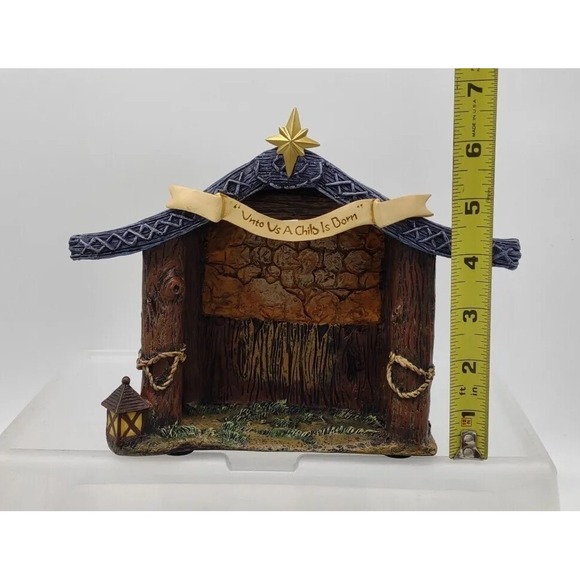 Thomas Kinkade Hawthorne Village Nativity 15 Piece Set 2007 Christmas Holiday - Picture 9 of 14